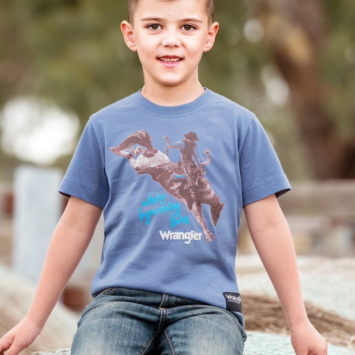 WRANGLER BOYS MICHAEL TEE-Ranges Country