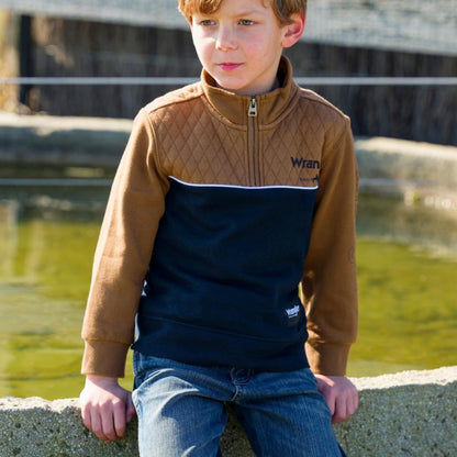 WRANGLER BOYS TATE 1/4 ZIP JUMPER