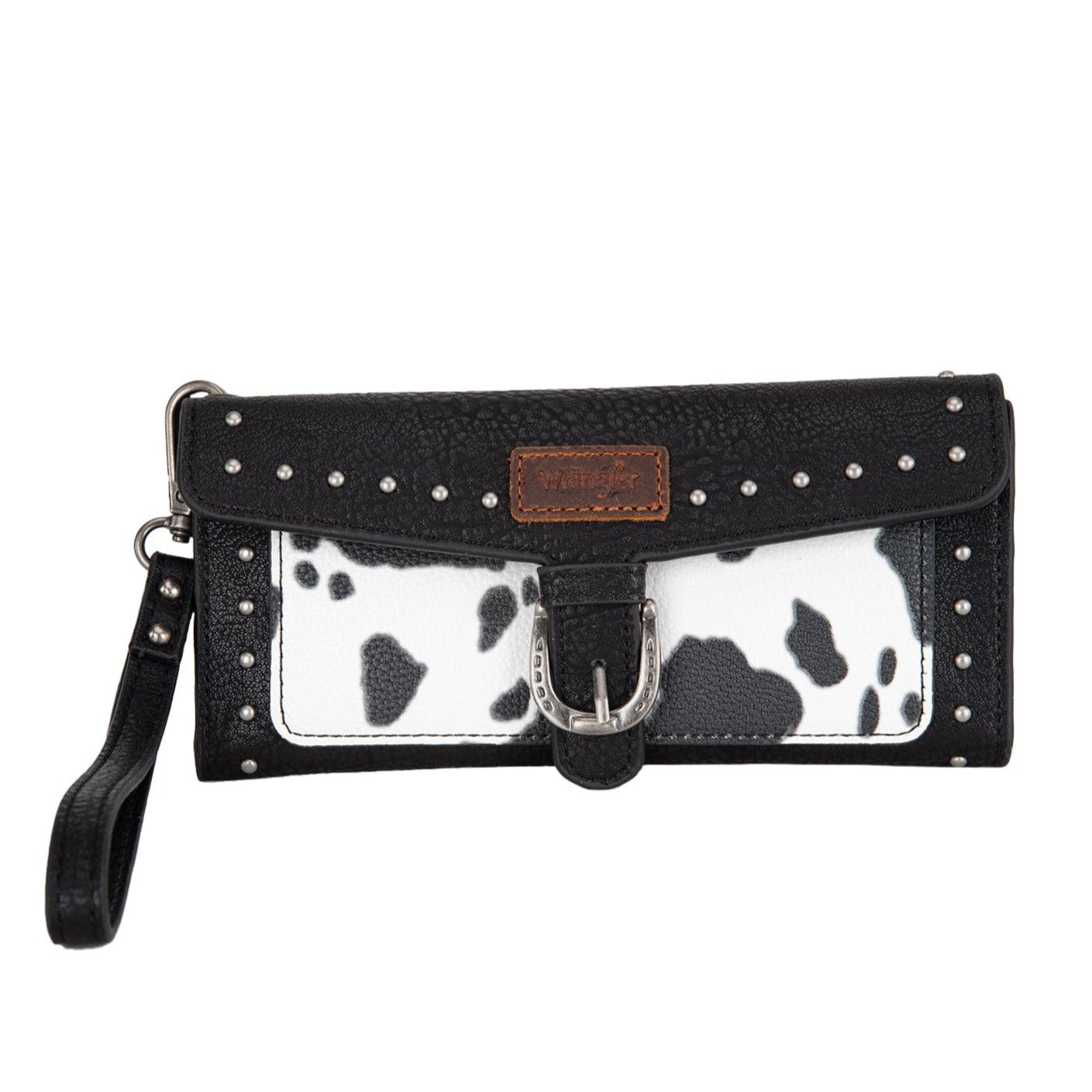 WRANGLER COW PRINT WALLET-Ranges Country