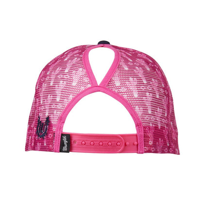 WRANGLER ELSA HIGH PROFILE PONYTAIL TRUCKER CAP