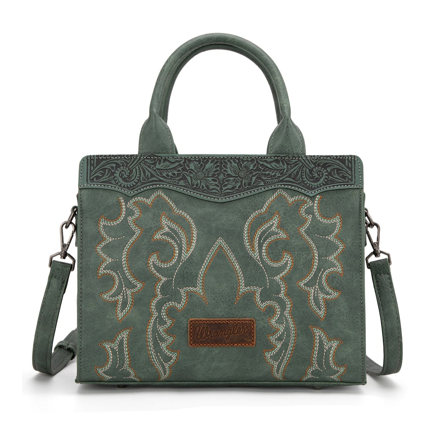WRANGLER EMBROIDERED CROSSBODY BAG