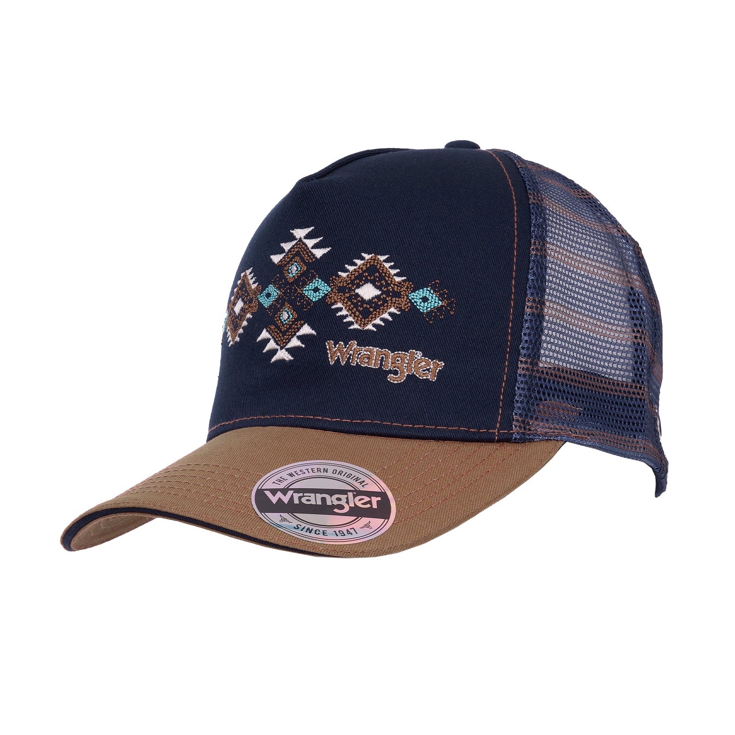 WRANGLER FRANCIS HIGH PROFILE PONYTAIL TRUCKER CAP-Ranges Country