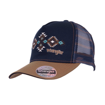WRANGLER FRANCIS HIGH PROFILE PONYTAIL TRUCKER CAP-Ranges Country