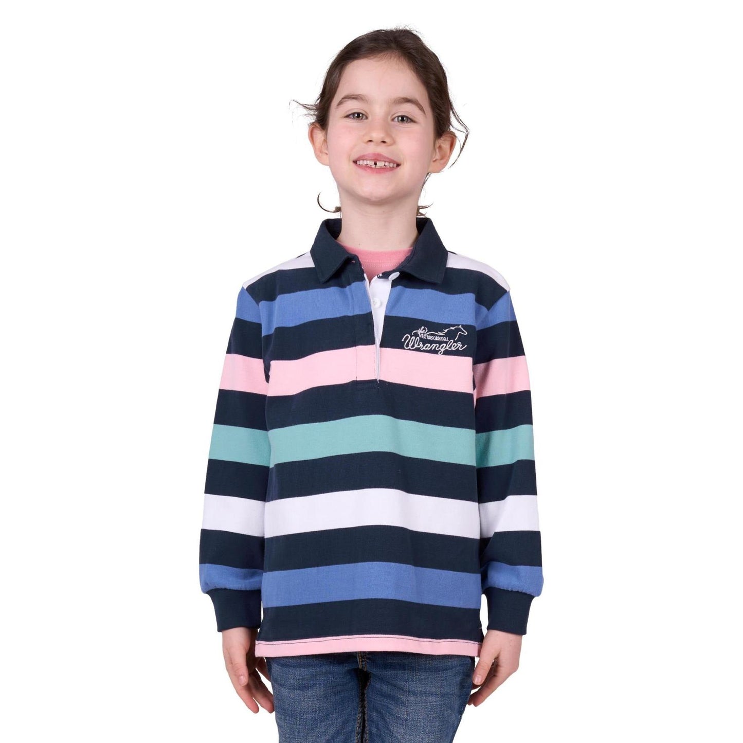 WRANGLER GIRLS CAMDEM RUGBY