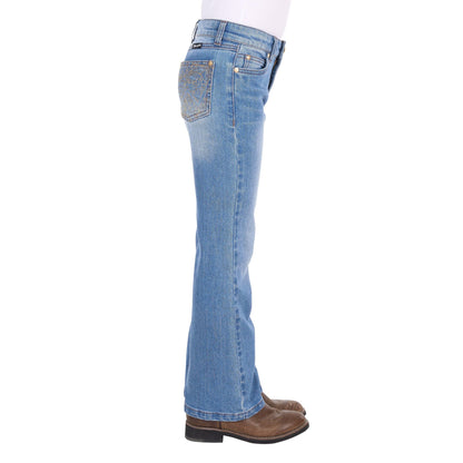 WRANGLER GIRLS LUCY BOOT CUT JEANS