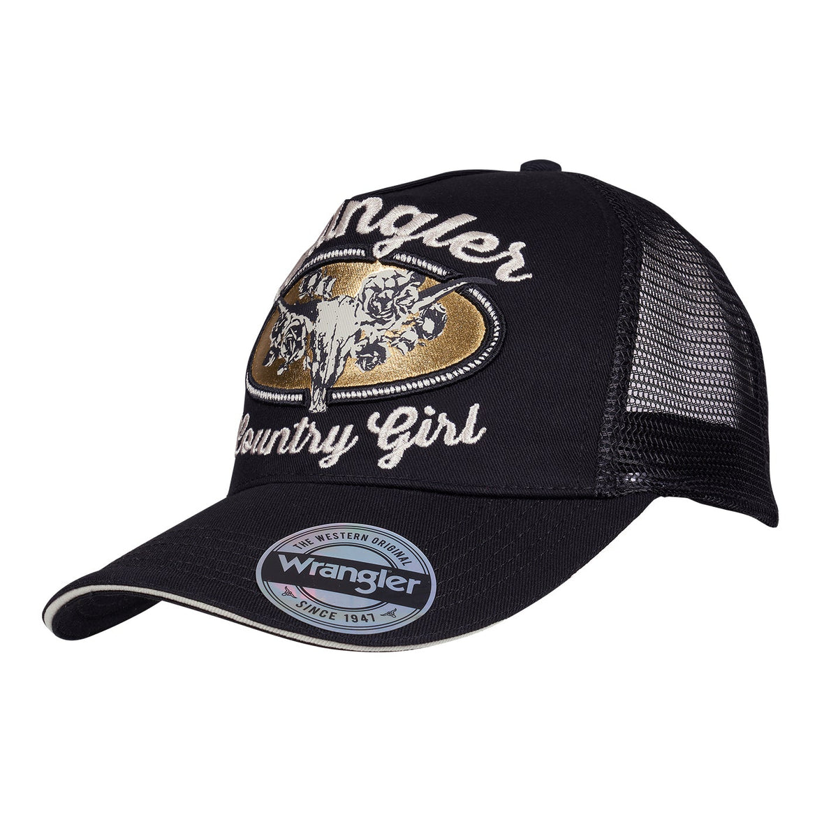WRANGLER JASMINE TRUCKER CAP-Ranges Country