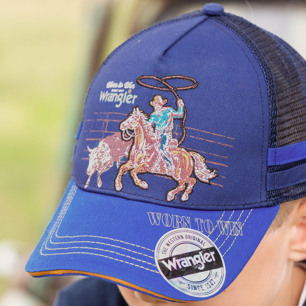 WRANGLER KIDS ABE TRUCKER CAP