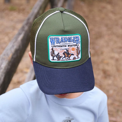 WRANGLER KIDS ANDY TRUCKER CAP