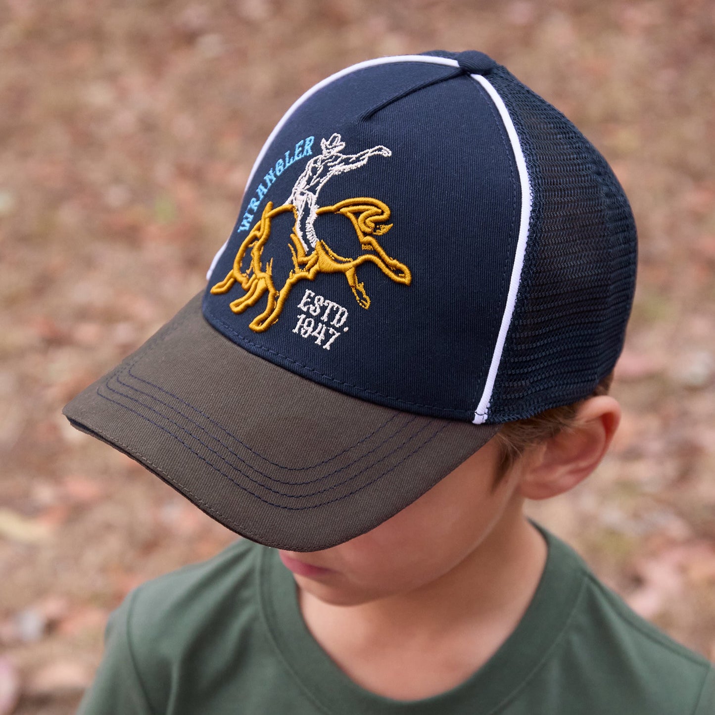 WRANGLER KIDS ROBERT TRUCKER CAP