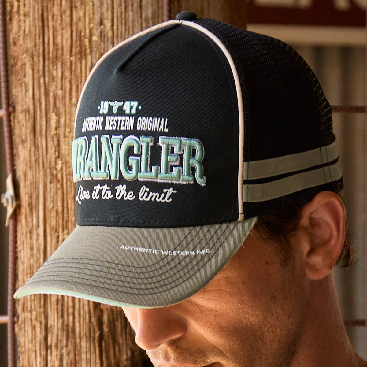 WRANGLER LAYTON HIGH PROFILE TRUCKER CAP