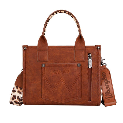 WRANGLER LEOPARD PRINT CROSSBODY BAG