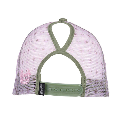 WRANGLER LUCY HIGH PROFILE PONYTAIL TRUCKER CAP