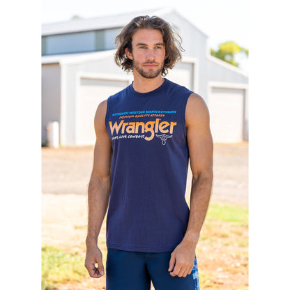 WRANGLER MENS CEDAR MUSCLE TANK