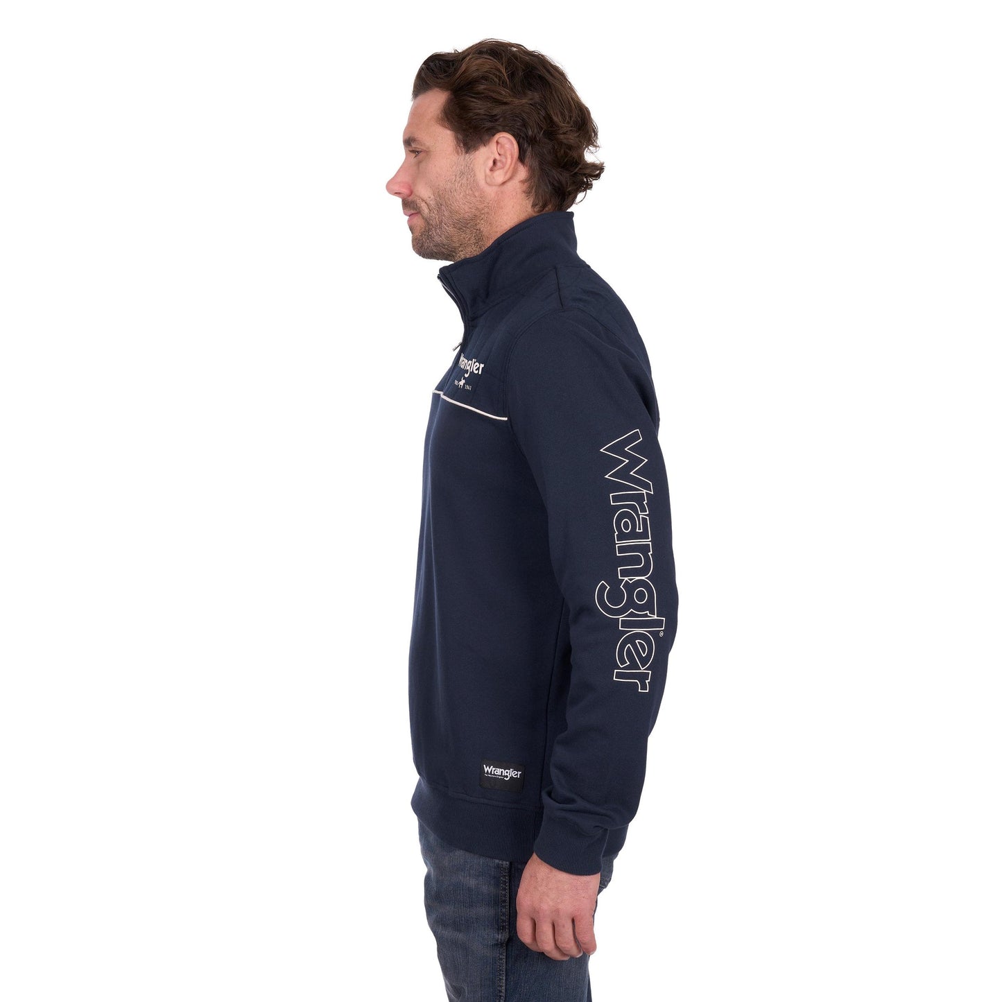 WRANGLER MENS DALE 1/4 ZIP PULLOVER