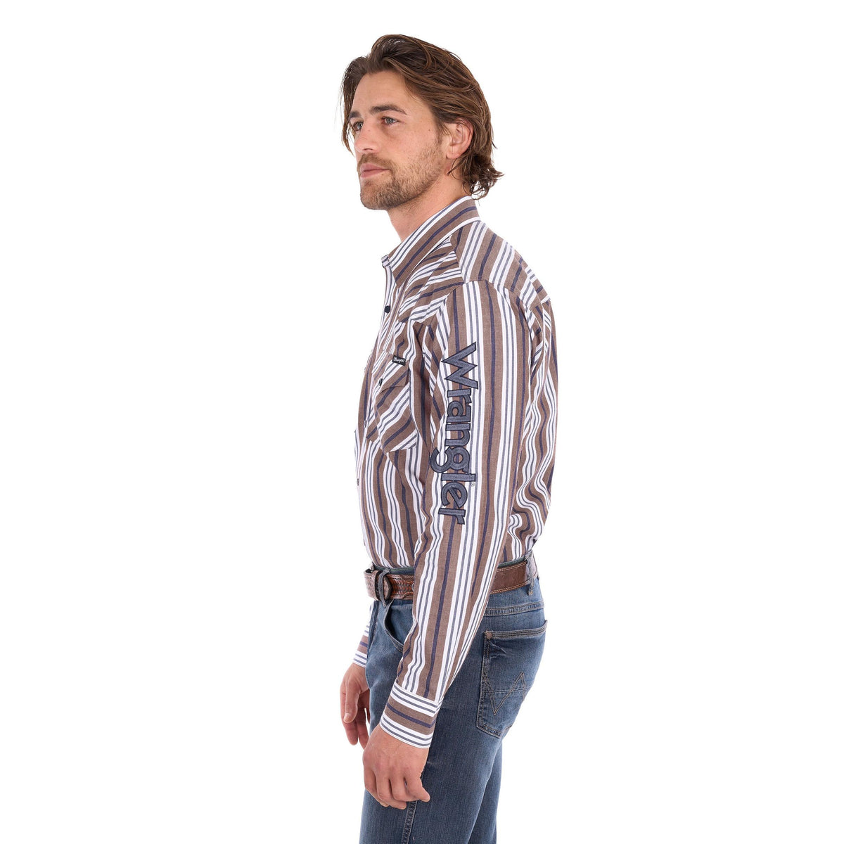 WRANGLER MENS ELI LOGO SHIRT