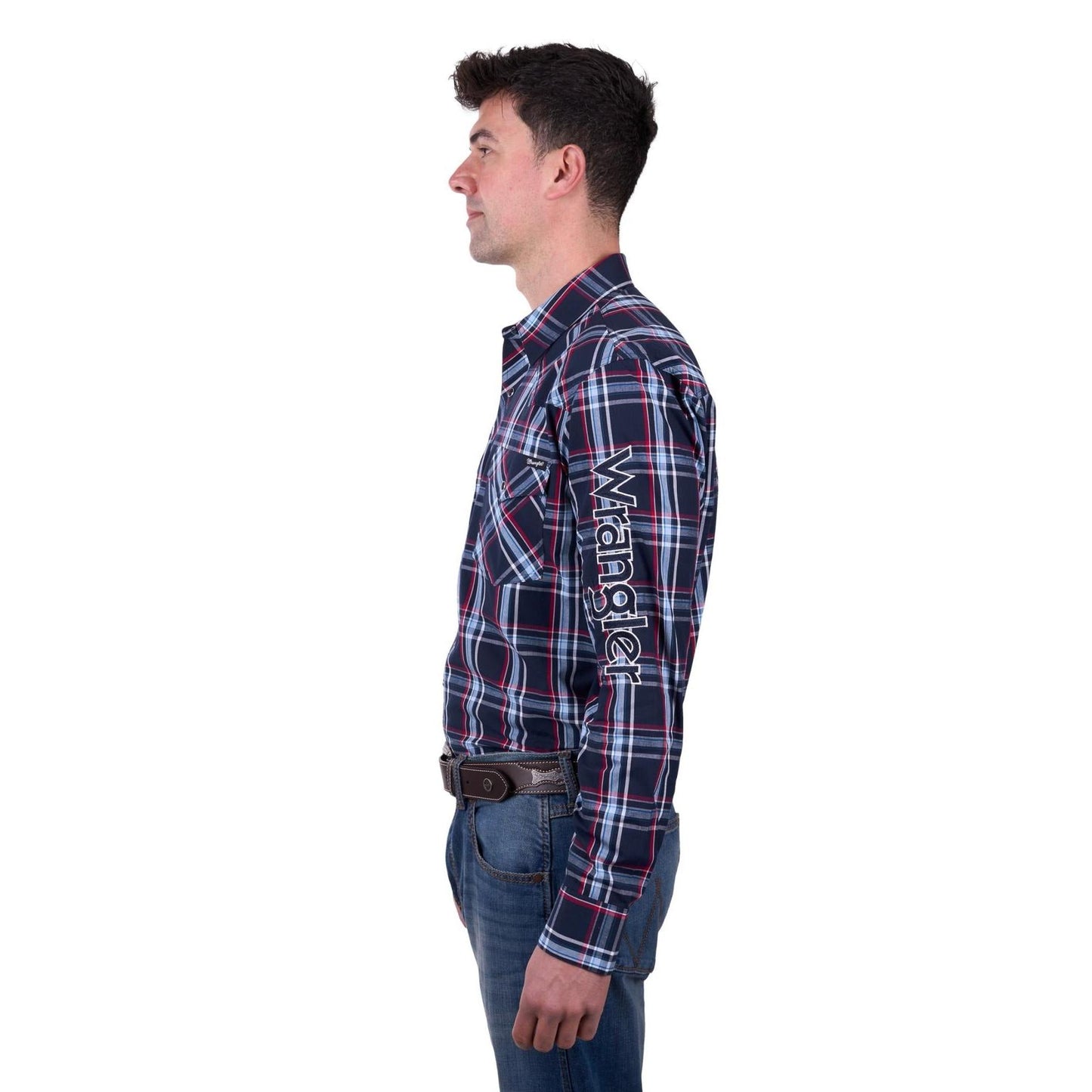 WRANGLER MENS HUGO LOGO SHIRT