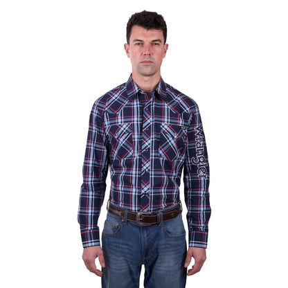 WRANGLER MENS HUGO LOGO SHIRT-Ranges Country