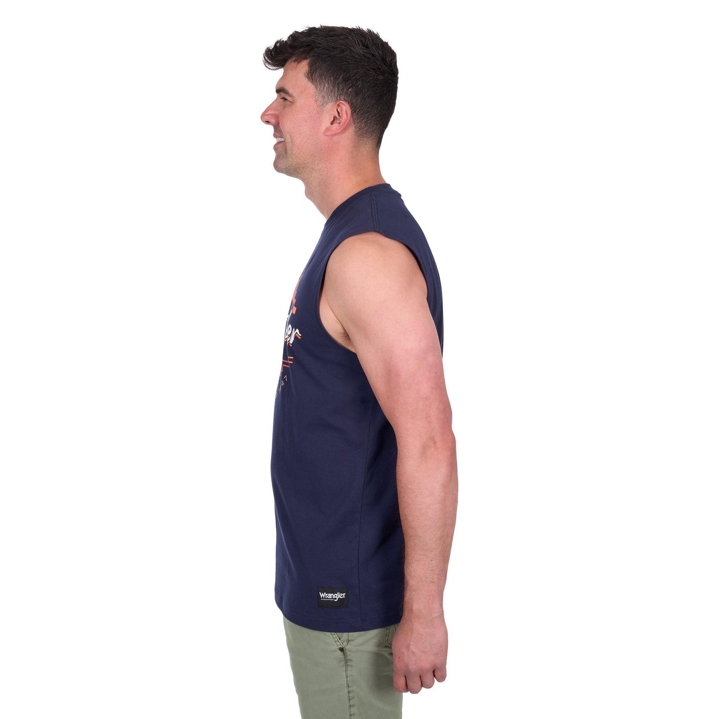 WRANGLER MENS MARIO MUSCLE TANK
