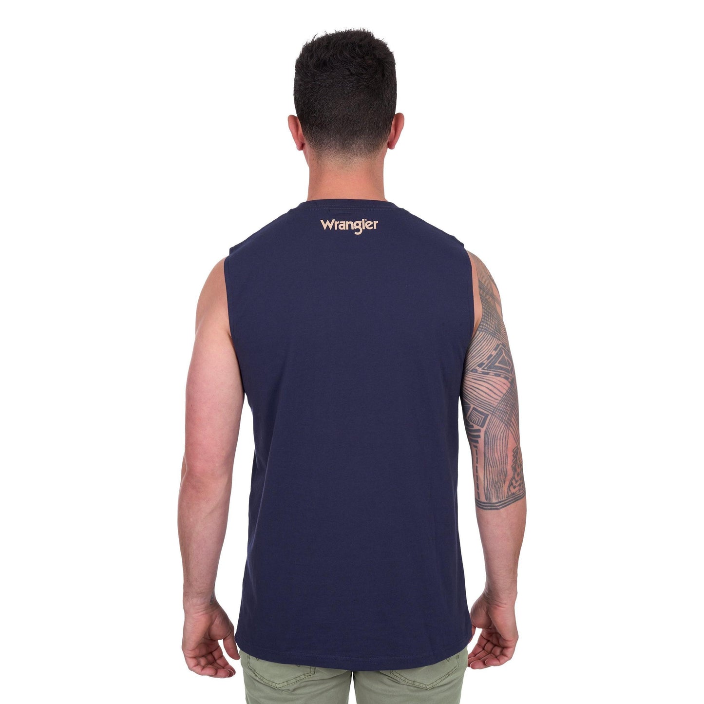 WRANGLER MENS MARIO MUSCLE TANK