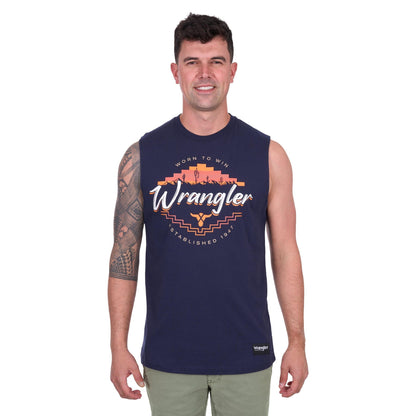 WRANGLER MENS MARIO MUSCLE TANK