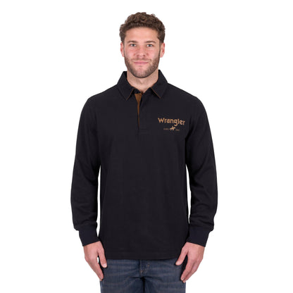 WRANGLER MENS NASH RUGBY