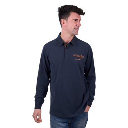 WRANGLER MENS NASH RUGBY-Ranges Country
