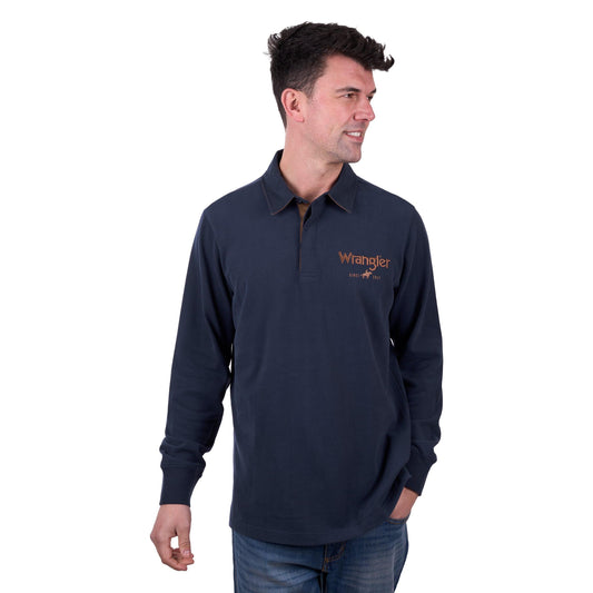 WRANGLER MENS NASH RUGBY-Ranges Country