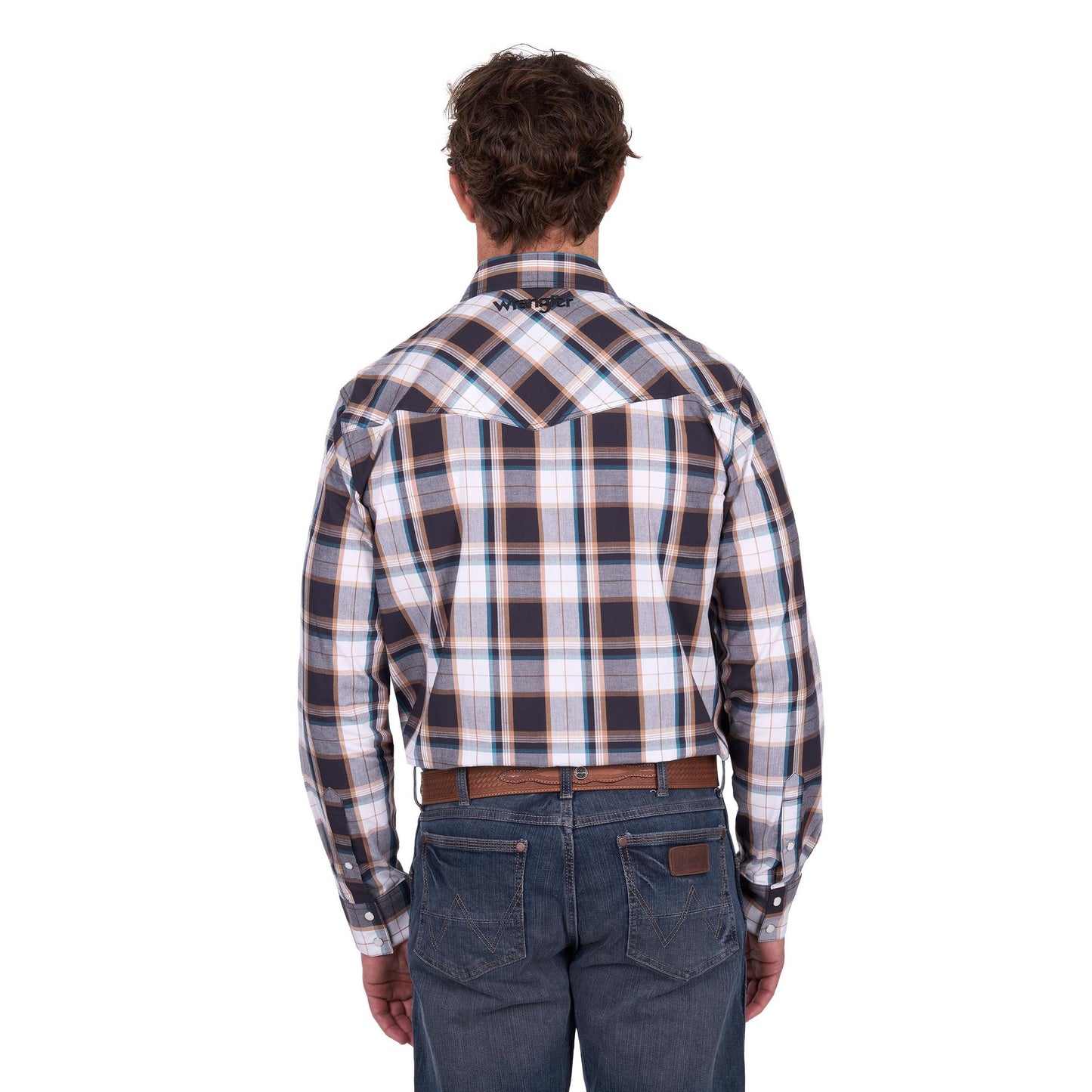 WRANGLER MENS RICKY EMBROIDERED SHIRT