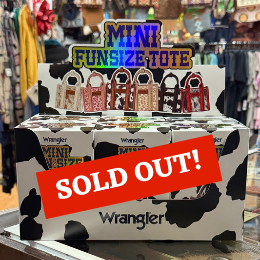 WRANGLER MINI FUN SIZE TOTE BLIND BOX-Ranges Country
