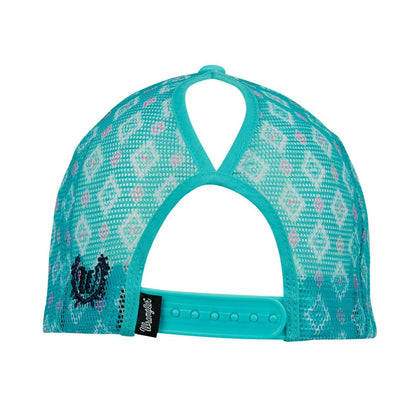 WRANGLER MISHA HIGH PROFILE PONYTAIL TRUCKER CAP
