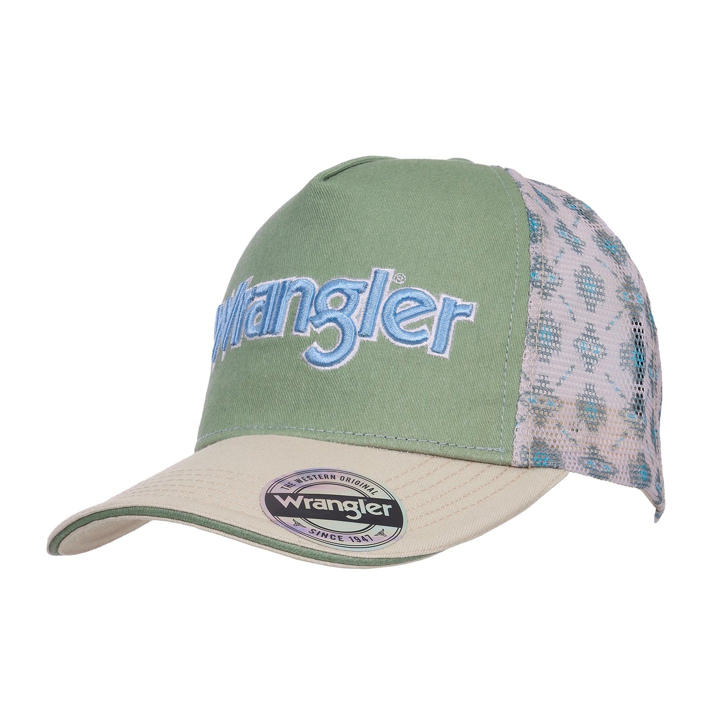 WRANGLER NAT HIGH PROFILE TRUCKER CAP-Ranges Country