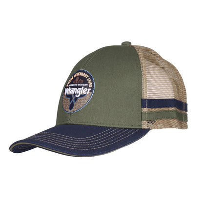 WRANGLER NEIL TRUCKER CAP-Ranges Country
