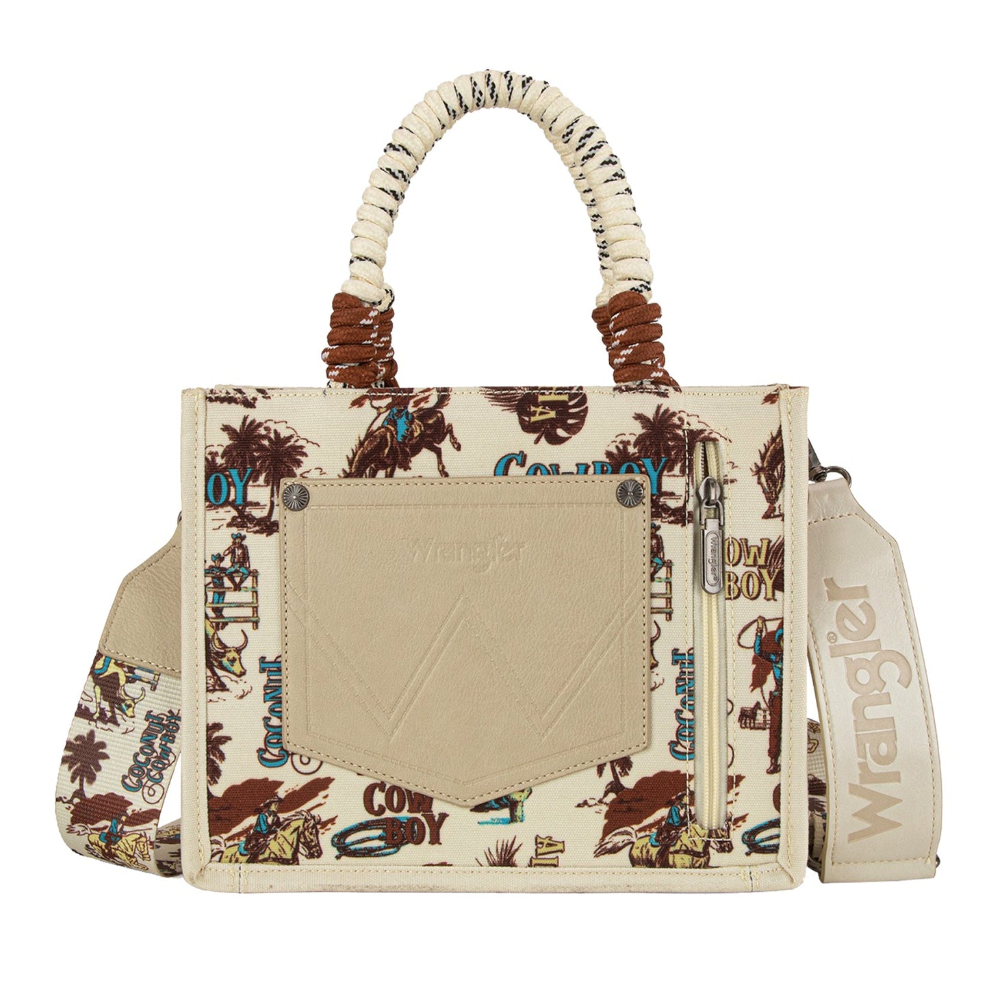 WRANGLER RODEO PRINT CROSSBODY BAG