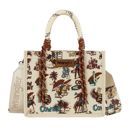 WRANGLER RODEO PRINT CROSSBODY BAG-Ranges Country
