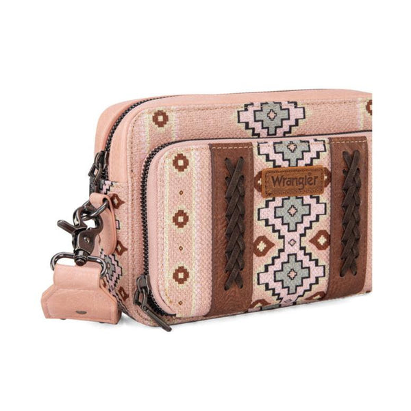 WRANGLER SOUTHWESTERN CROSSBODY WALLET BAG