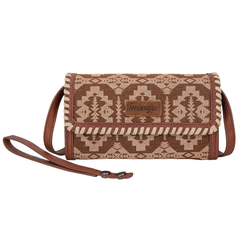 WRANGLER SOUTHWESTERN DAKOTA WHIPSTITCH WALLET BAG