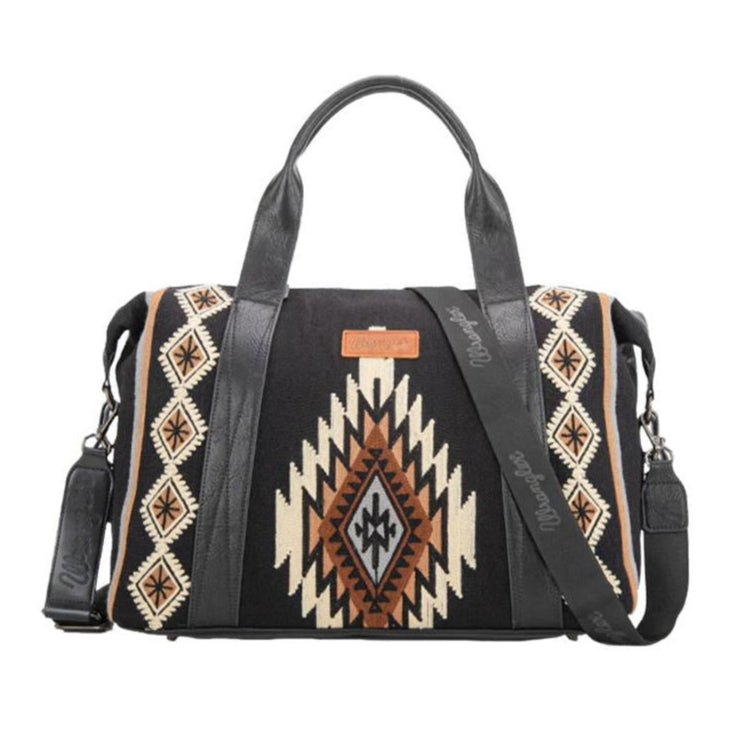 WRANGLER SOUTHWESTERN MAYA AZTEC DUFFLE BAG-Ranges Country