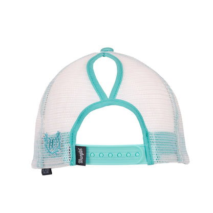 WRANGLER STEVIE HIGH PROFILE PONYTAIL TRUCKER CAP