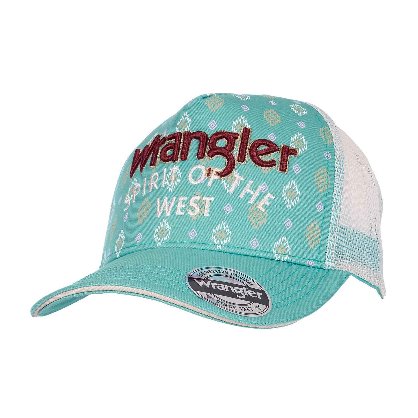 WRANGLER STEVIE HIGH PROFILE PONYTAIL TRUCKER CAP-Ranges Country