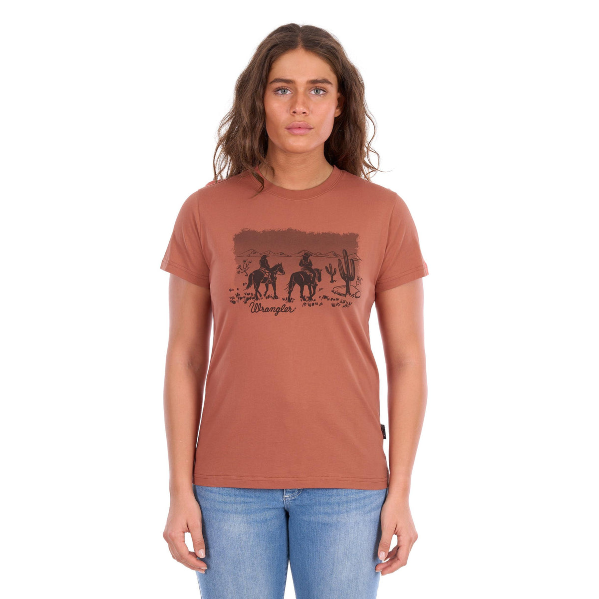 WRANGLER WOMENS ADELE TEE-Ranges Country
