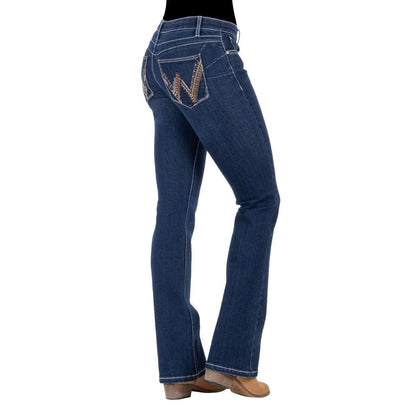 WRANGLER WOMENS AMELIA Q-BABY JEANS-Ranges Country