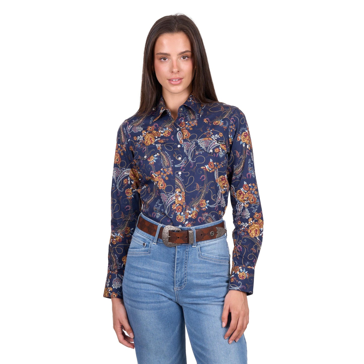 WRANGLER WOMENS BRONX SHIRT-Ranges Country