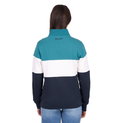 WRANGLER WOMENS DANA 1/4 ZIP PULLOVER