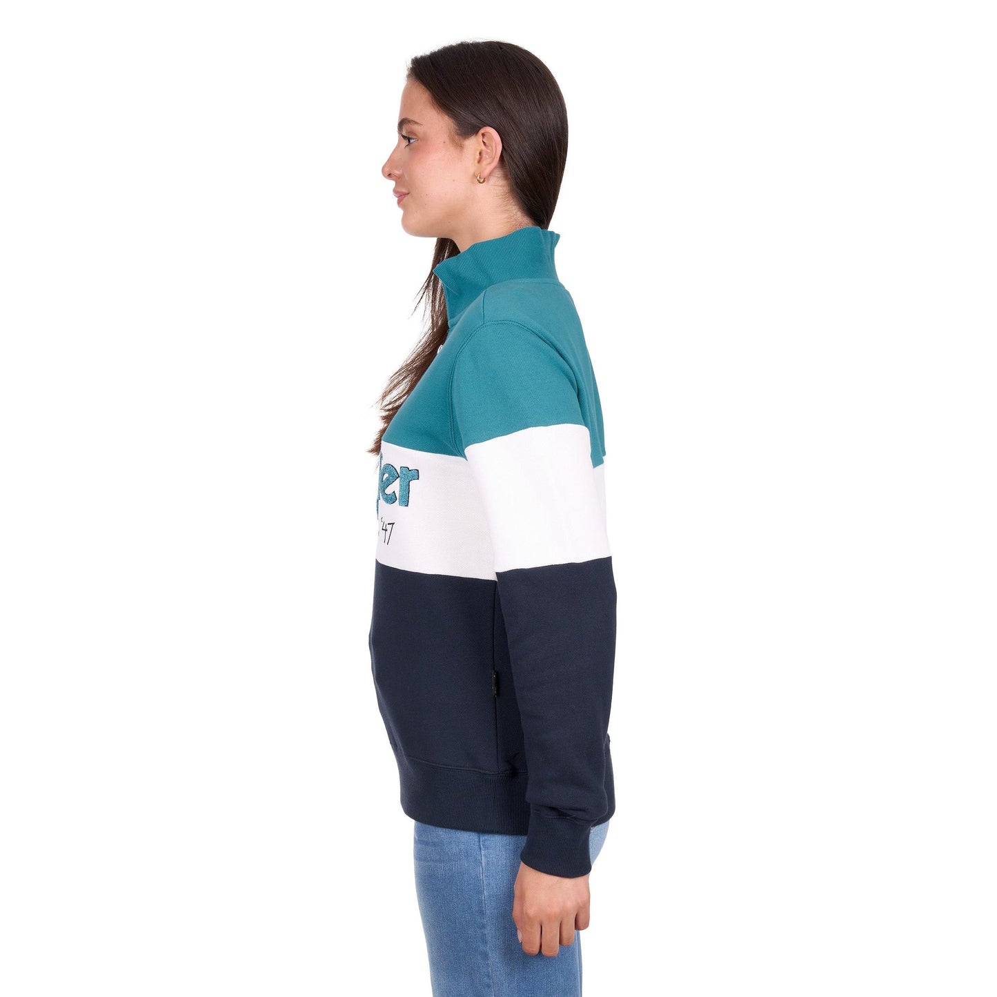 WRANGLER WOMENS DANA 1/4 ZIP PULLOVER