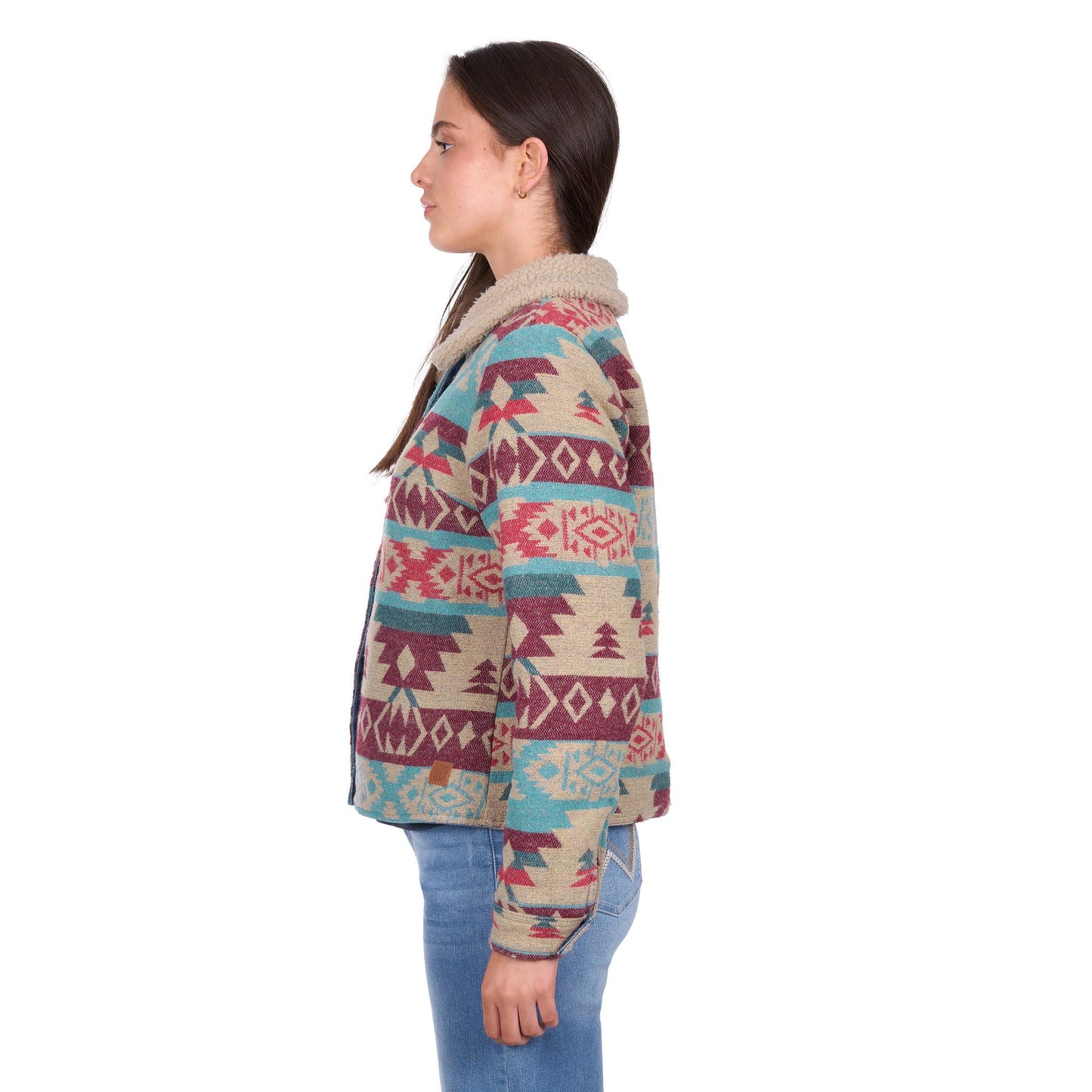 WRANGLER WOMENS DIXIE REVERSIBLE DENIM JACKET