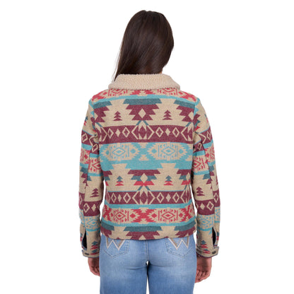 WRANGLER WOMENS DIXIE REVERSIBLE DENIM JACKET