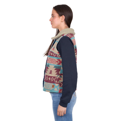 WRANGLER WOMENS DIXIE REVERSIBLE DENIM VEST