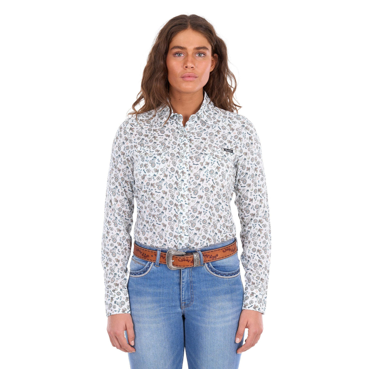 WRANGLER WOMENS ELENA SHIRT-Ranges Country