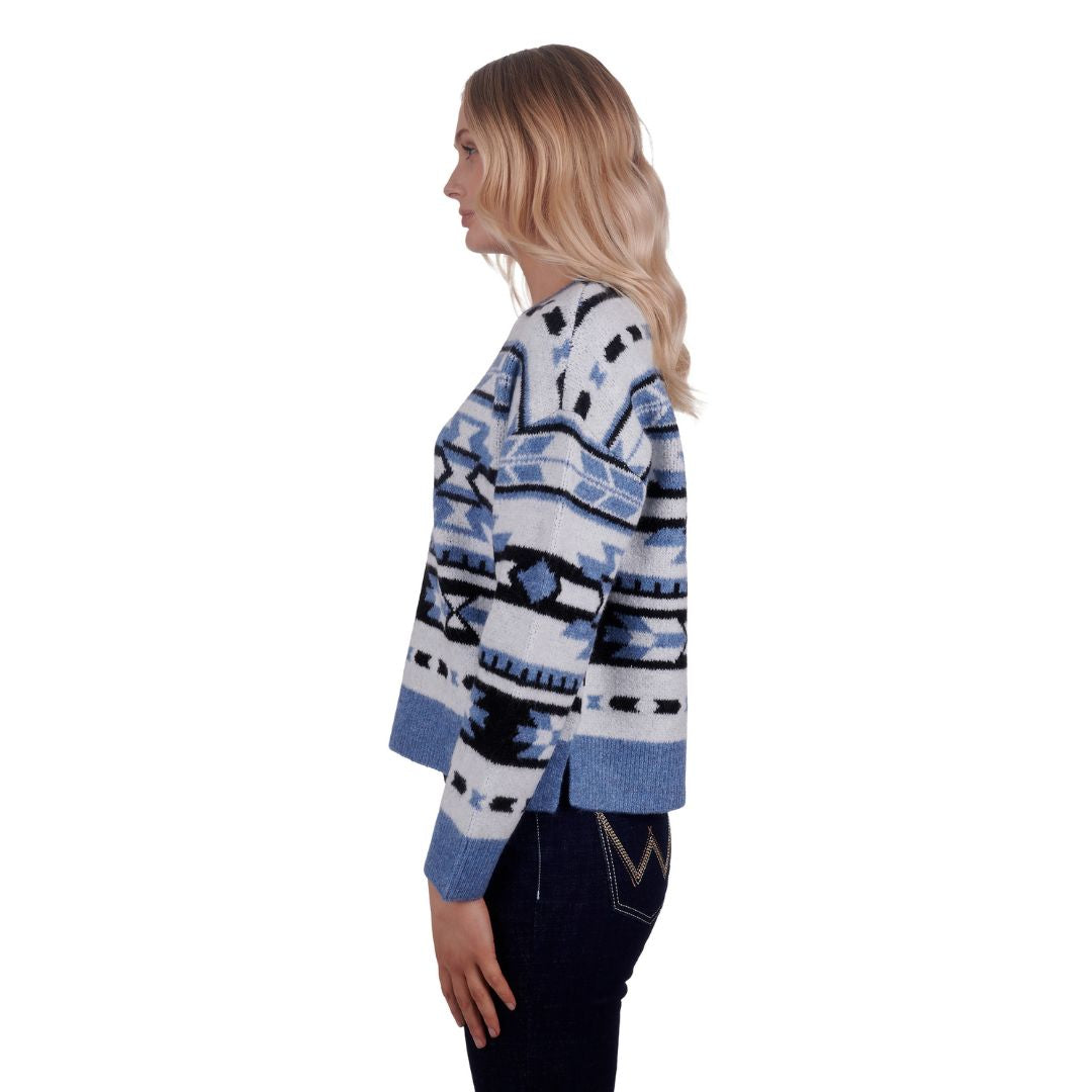 WRANGLER WOMENS GIGI KNITTED PULLOVER