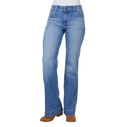 WRANGLER WOMENS HALLIE TROUSER JEANS